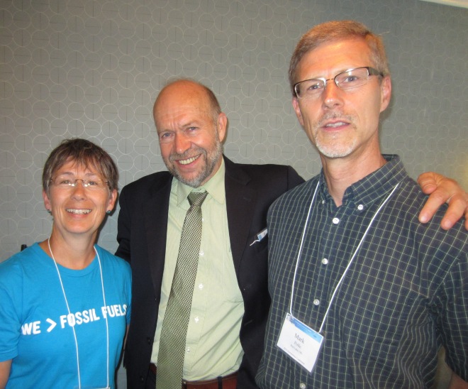 Meeting Dr James Hansen in Washington